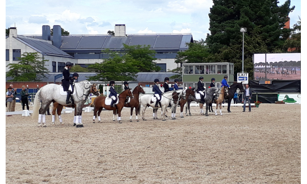 Young Riders Shine in Dressage to Music Display