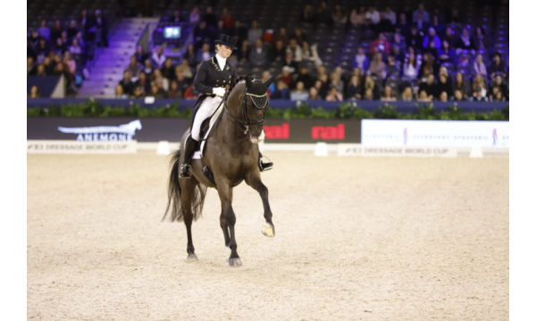 Judy Reynolds and Vancouver K dance into 11th at 2019 FEI World Cup Final